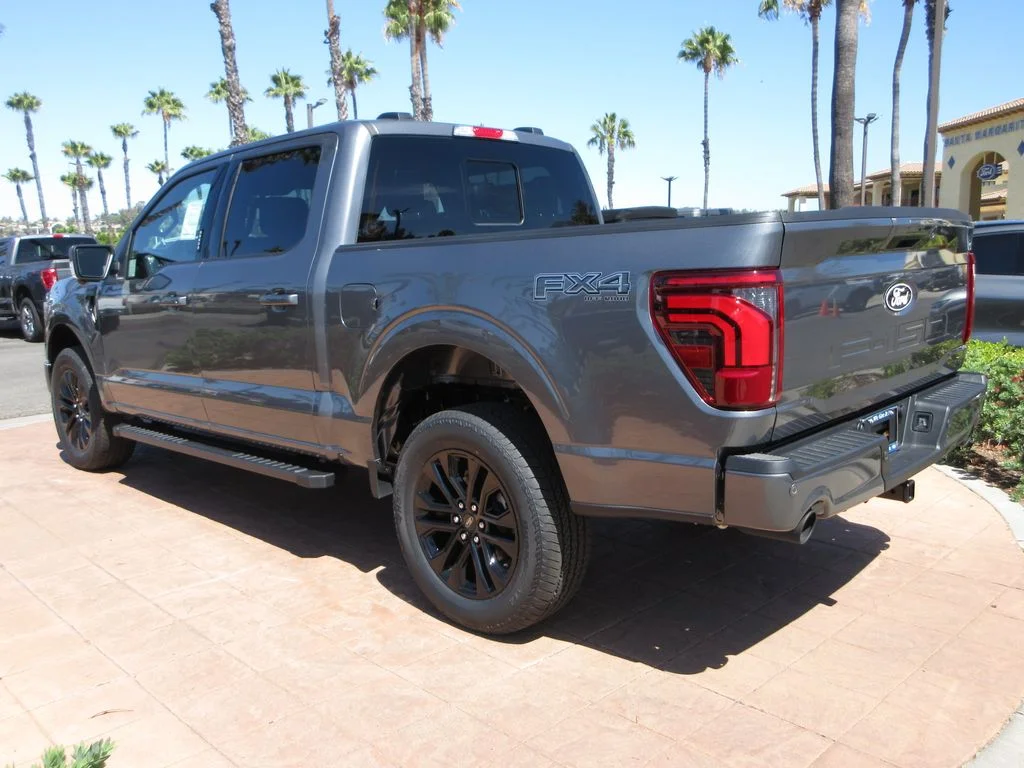 New 2026 Carbonized Gray Metallic Ford Lariat image 2