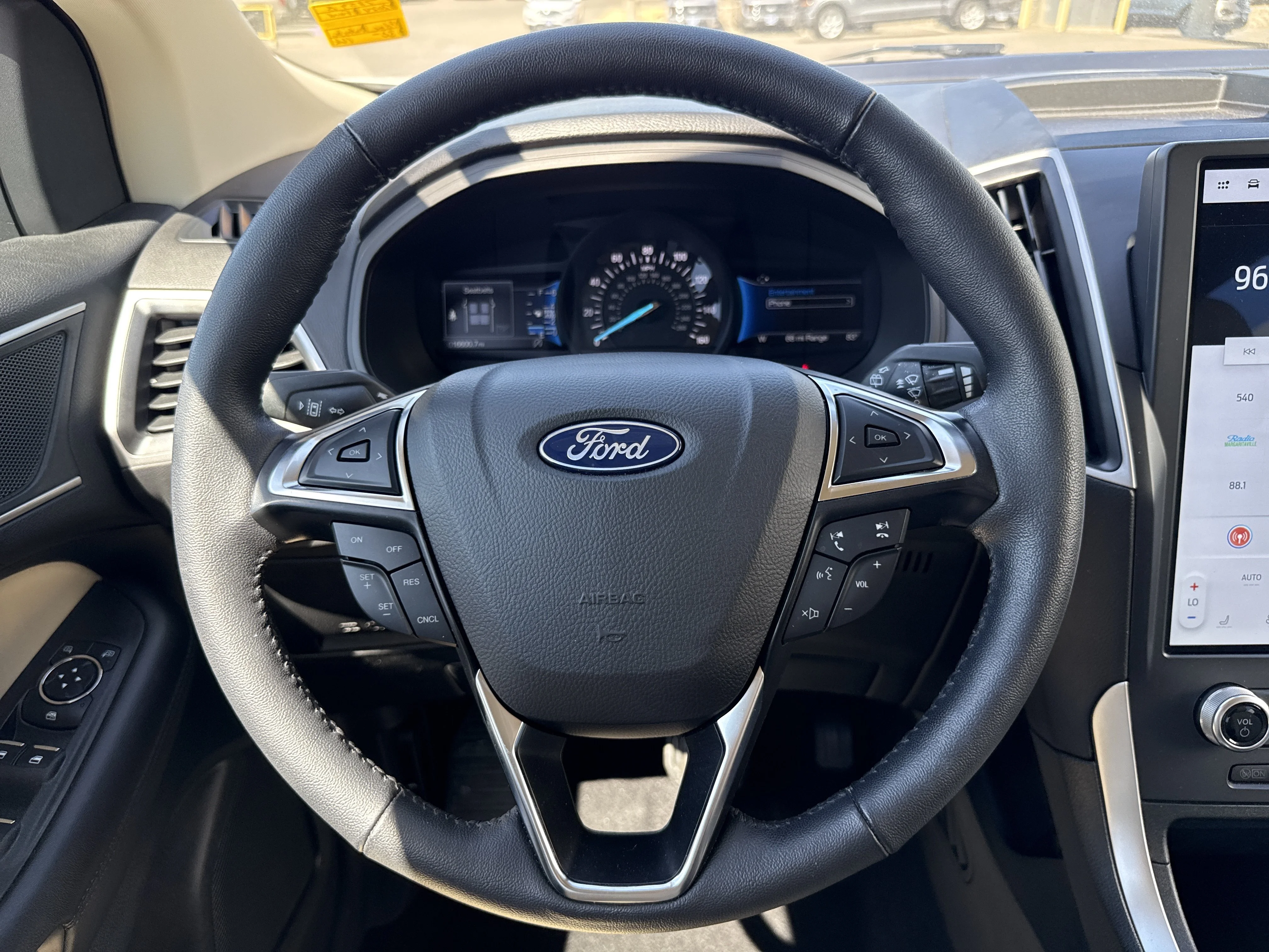 Used 2024 Star White Metallic Tri-Coat Ford SEL image 17
