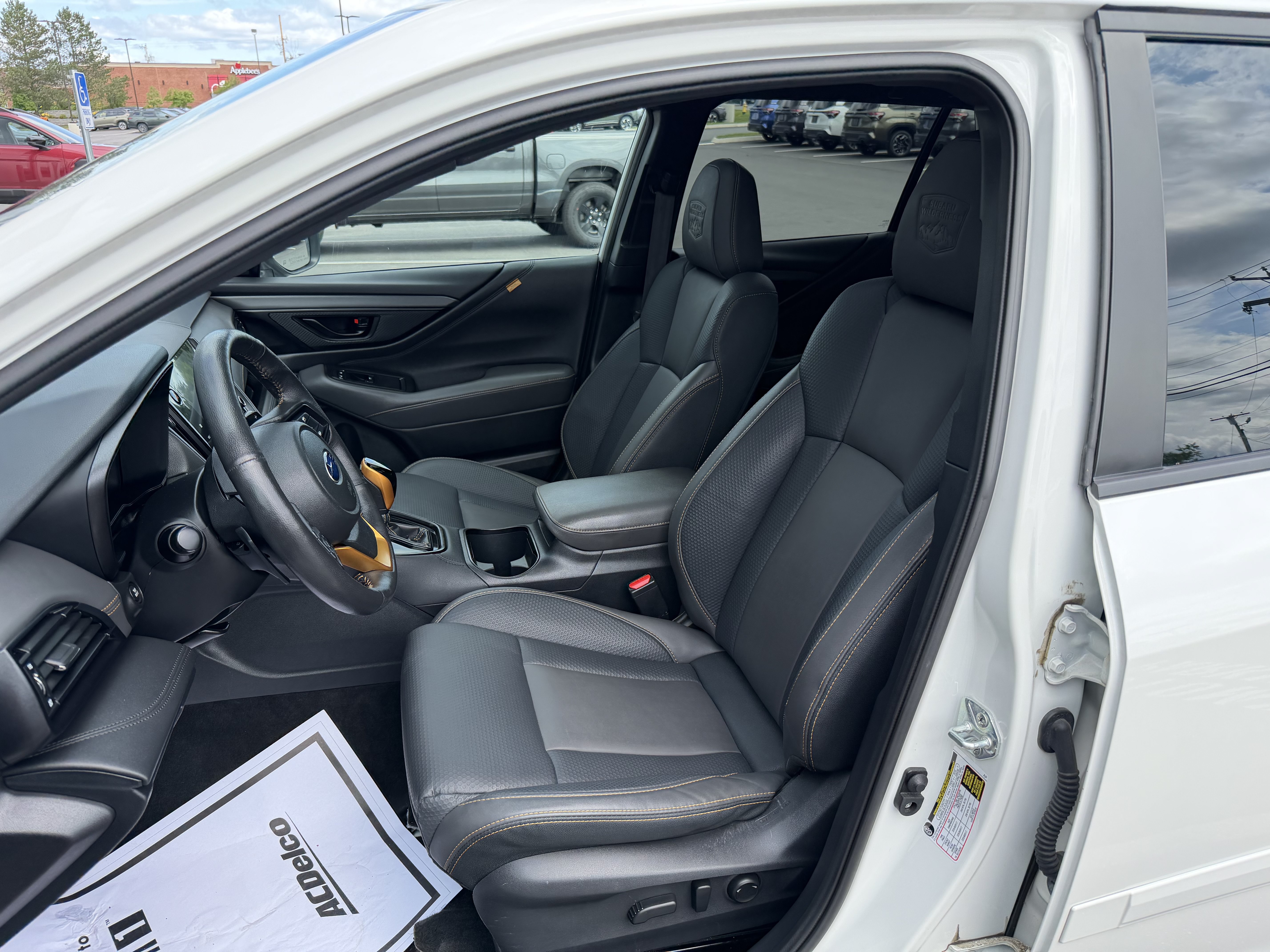 Used 2024 Crystal White Pearl Subaru Wilderness image 10