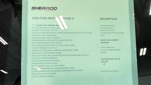 New 2026 Avalanche Gray Ford Outer Banks® image 21