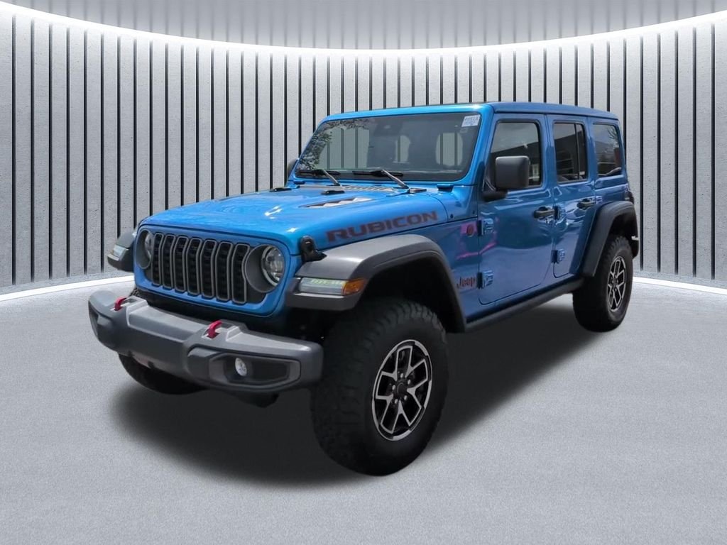 Used 2025 Blue Jeep Rubicon image 2