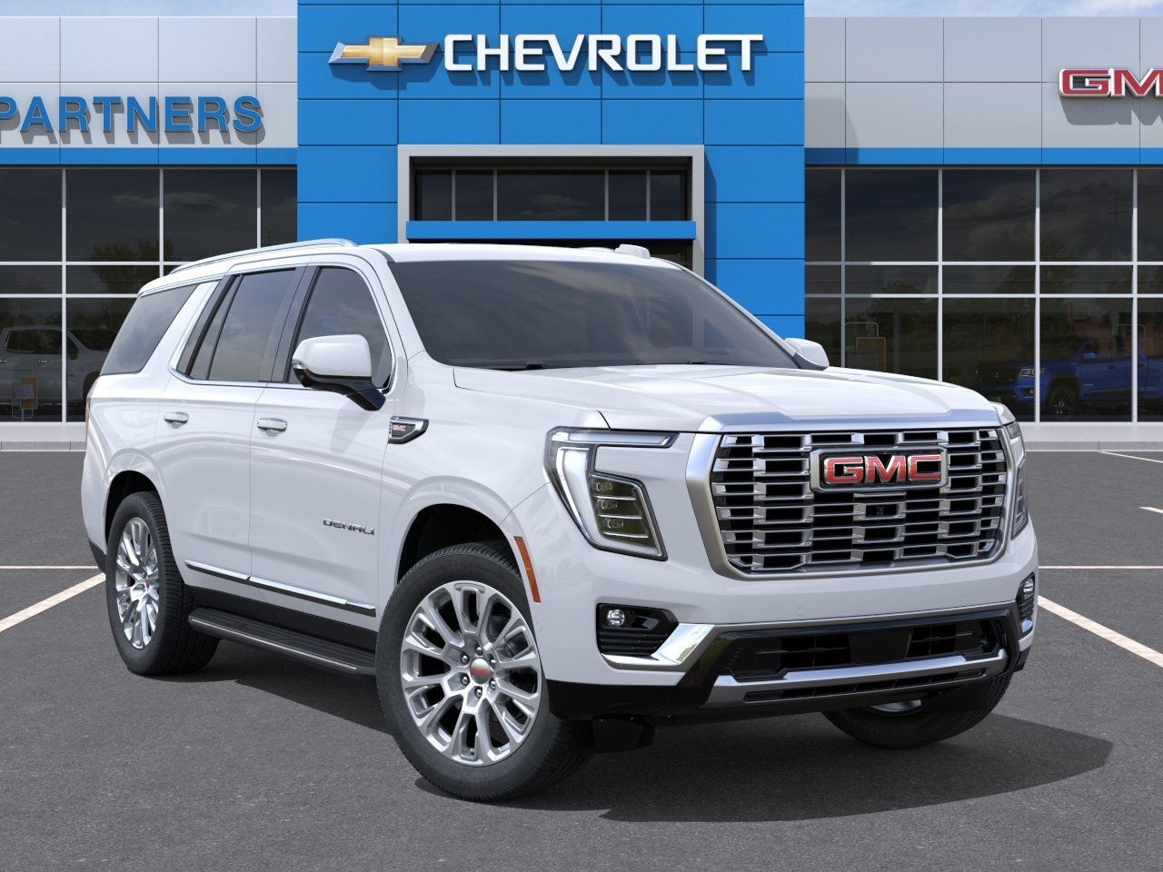 New 2026 Glacier White Tricoat GMC Denali image 1
