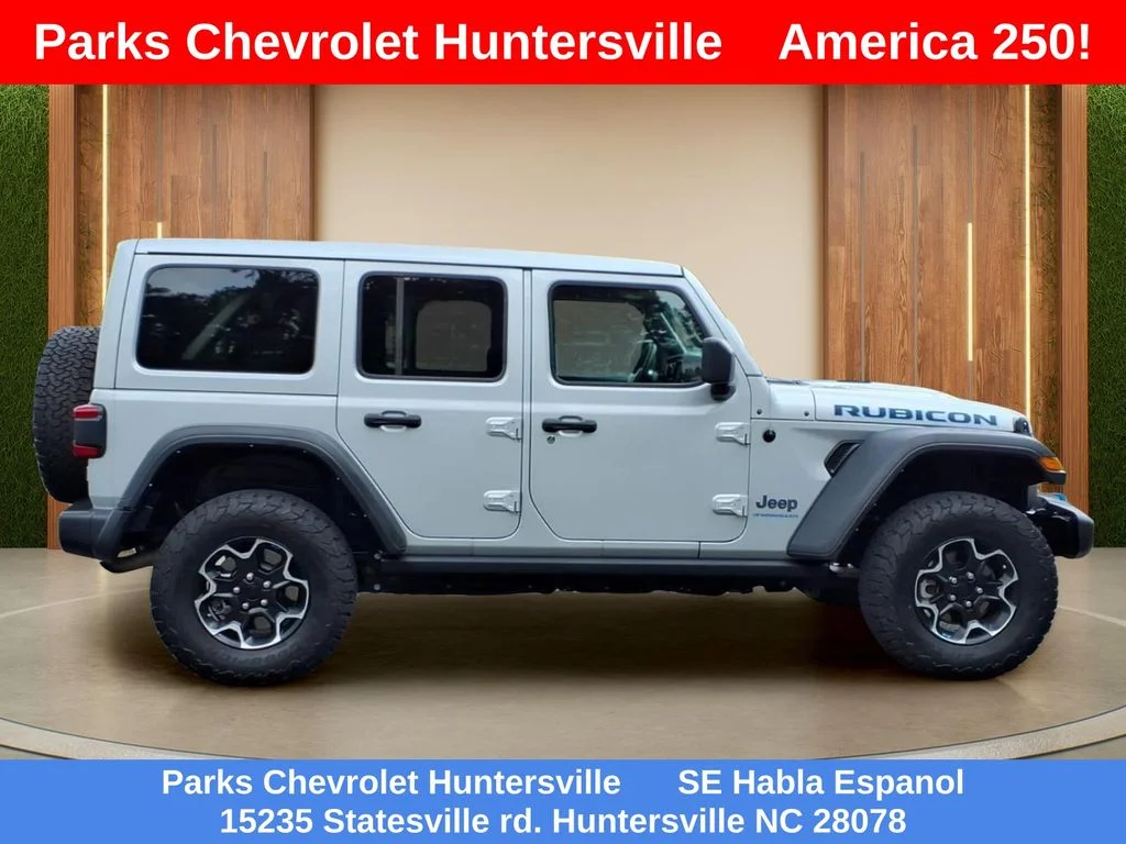 Used 2023 Silver Jeep Rubicon 20th Anniversary Edition 4xe image 35