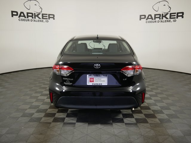 Used 2025 Midnight Black Metallic Toyota LE image 6
