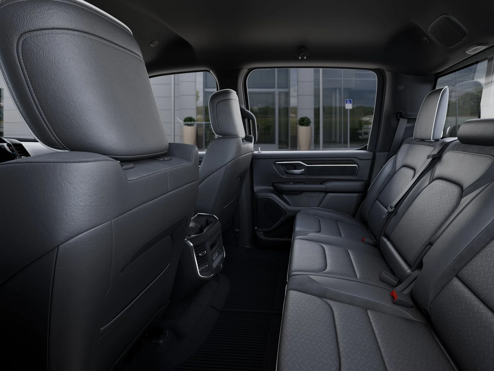 New 2026 Ivory White Tri-Coat Pearl-Coat Exterior Paint RAM Laramie image 49
