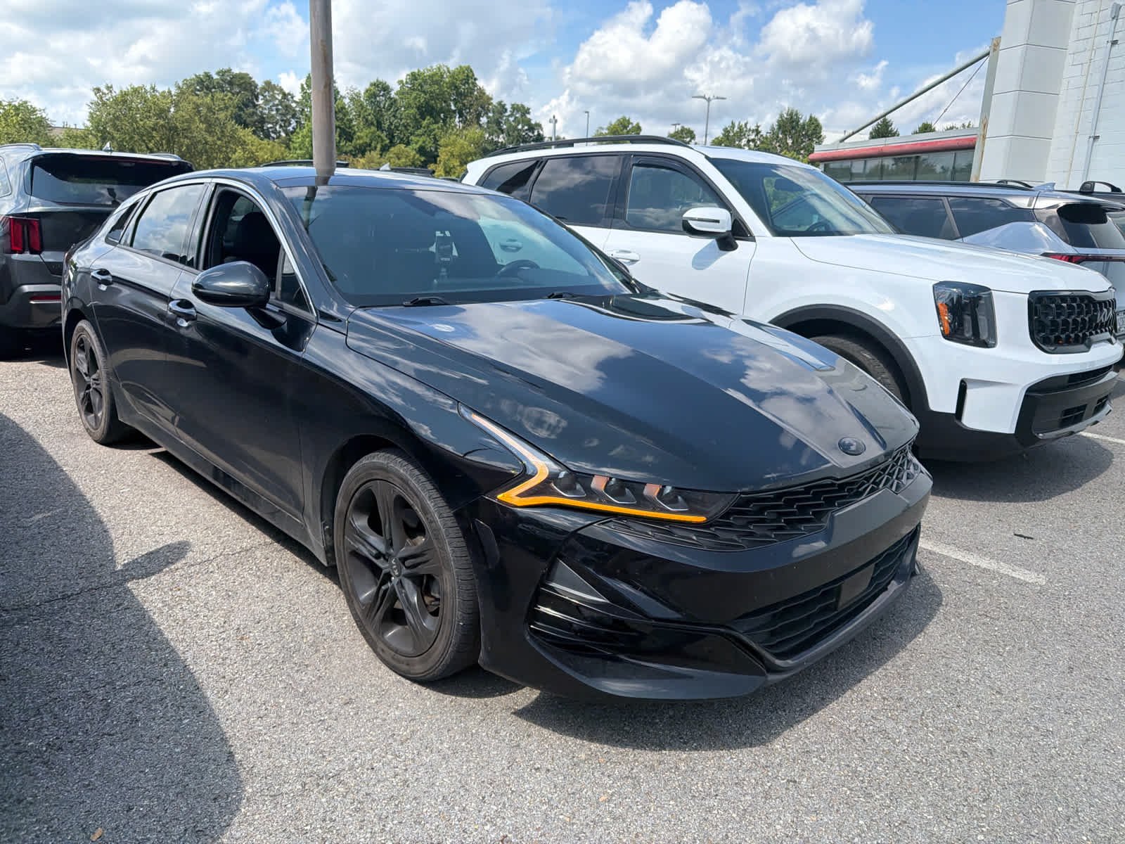 Used 2021 Ebony Black Kia GT-Line image 2