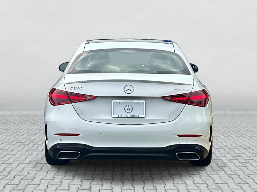 Certified Used 2023 MANUFAKTUR Moonlight White Metallic Mercedes-Benz C 300 image 6