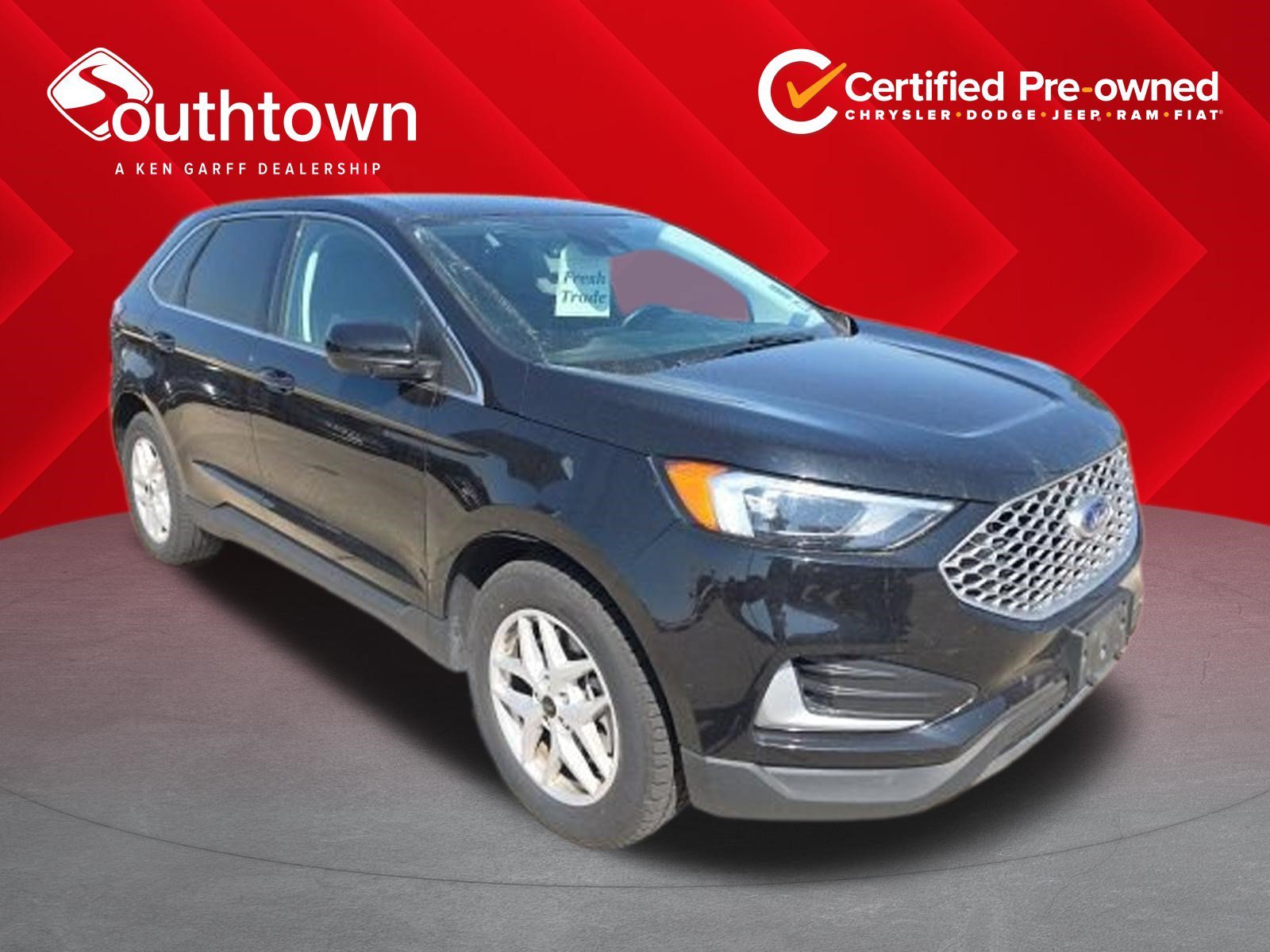 Used 2024 Agate Black Metallic Ford SEL image 1