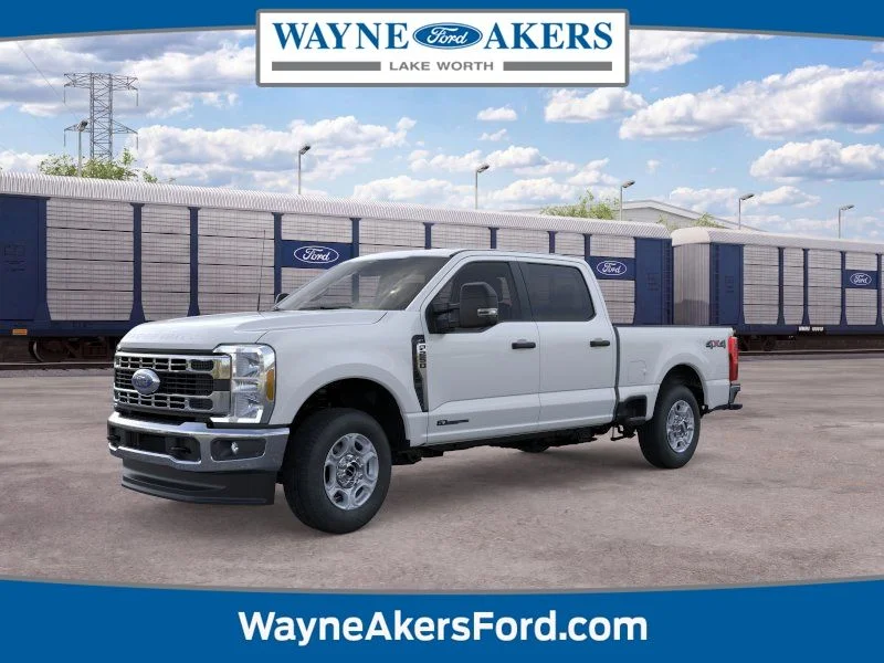 New 2026 White Ford XLT image 1