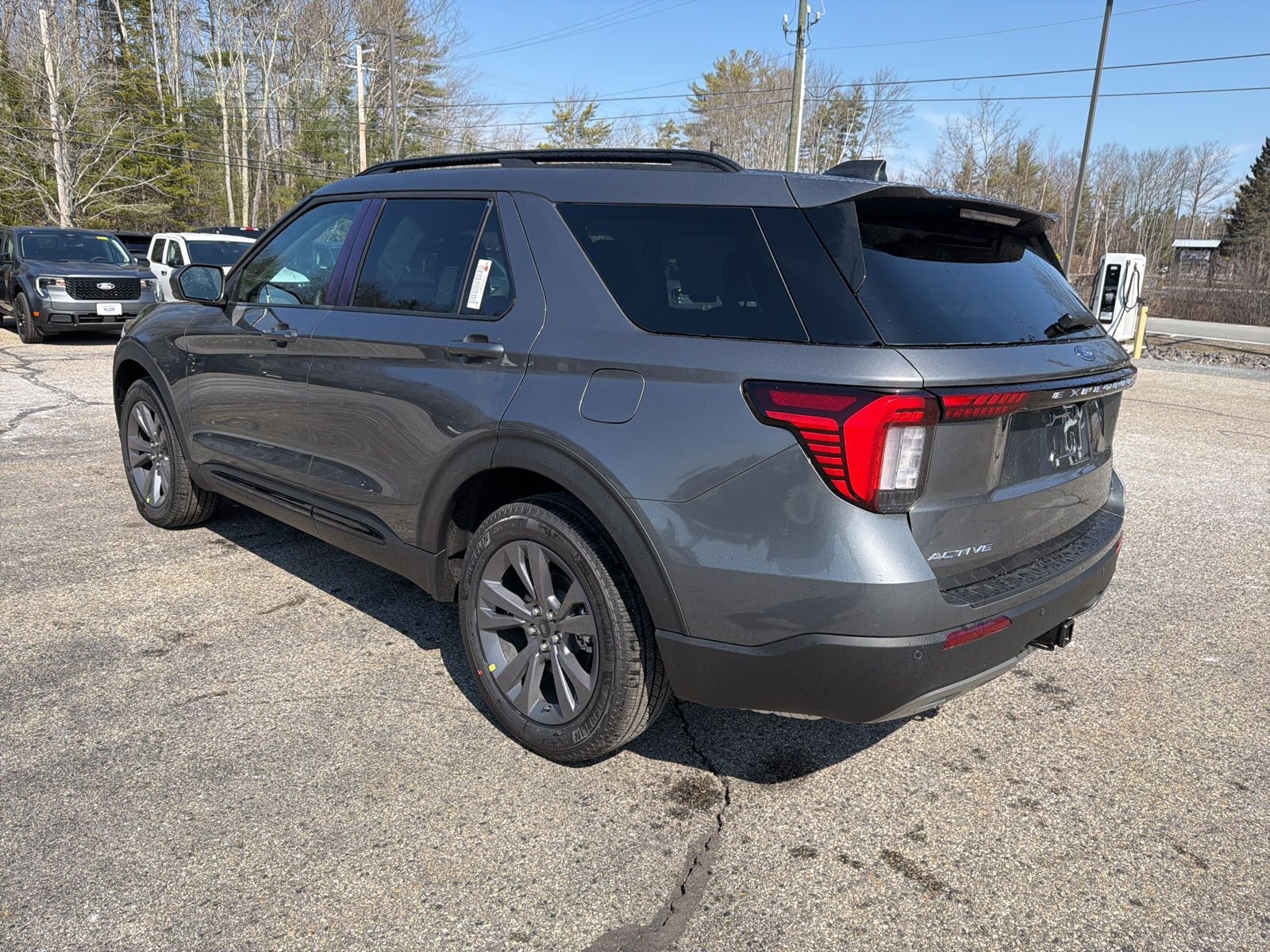 New 2026 Carbonized Gray Metallic Ford Active image 5
