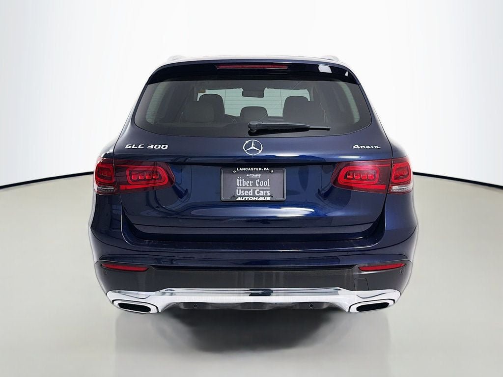 Used 2022 Lunar Blue Metallic Mercedes-Benz GLC 300 4MATIC® SUV image 6