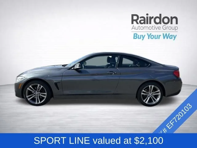 Used 2014 Mineral Gray Metallic BMW 428i xDrive image 4