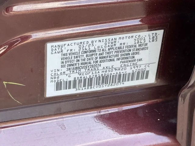Used 2025 Red Nissan SV image 26