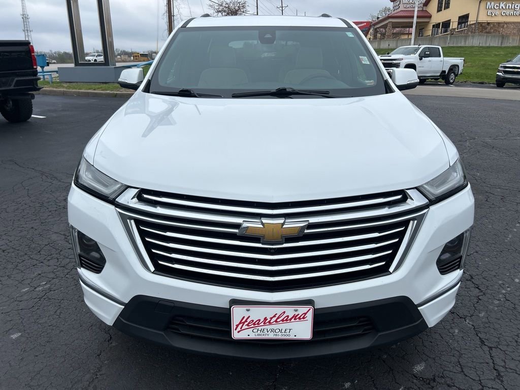 Used 2023 Chevrolet Traverse Premier with VIN 1GNEVKKW6PJ182321 for sale in Kansas City
