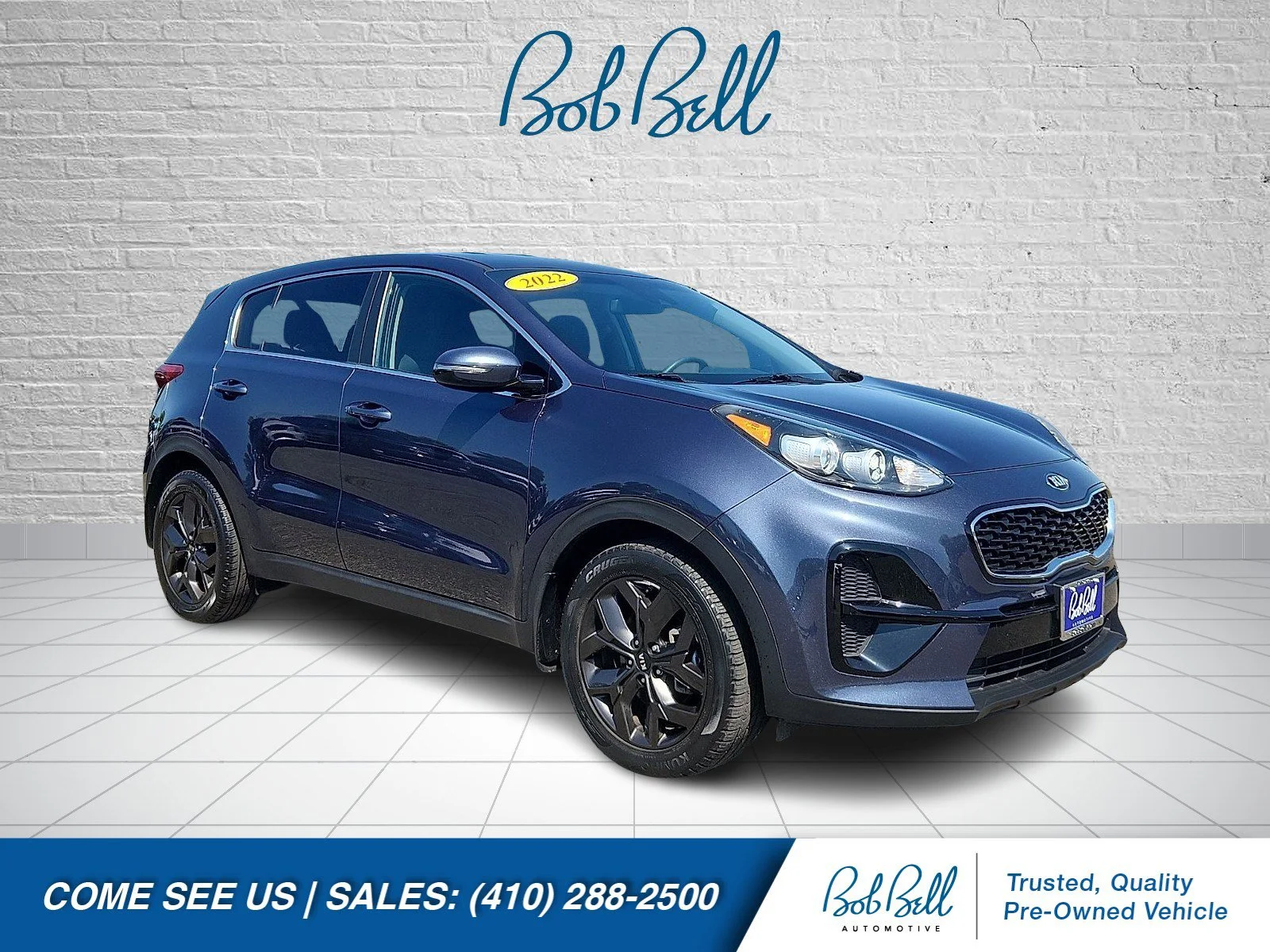 Used 2022 Pacific Blue Kia LX image 1