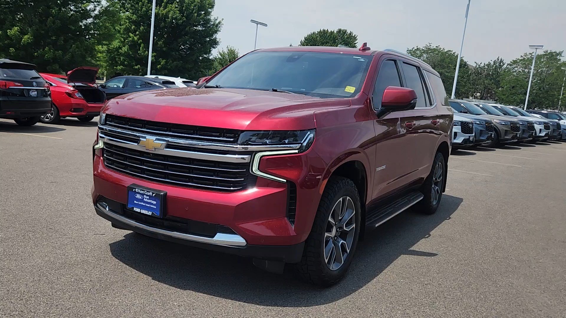 Used 2021 Cherry Red Tintcoat Chevrolet LT image 16