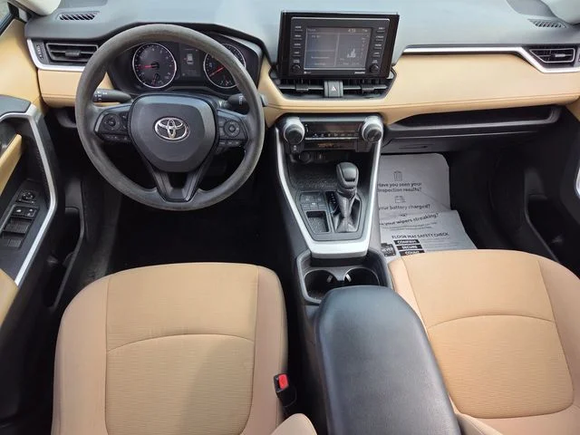 Used 2021 White Toyota LE image 8