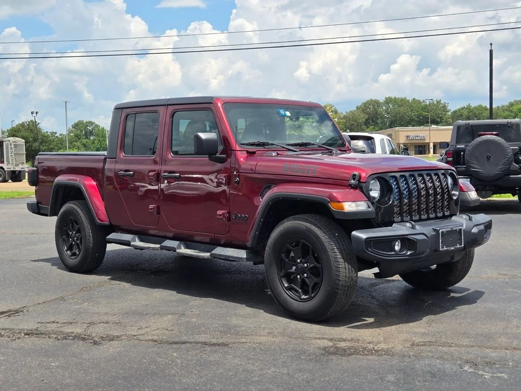 Used 2021 Red Jeep Willys image 7