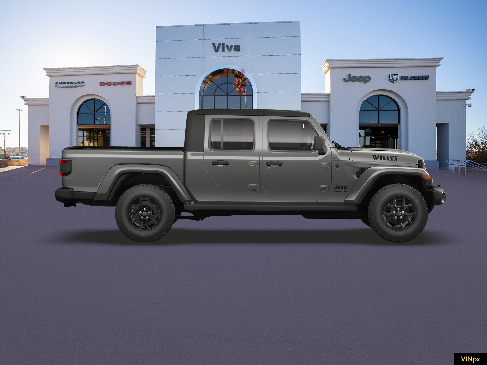 New 2026 Granite Crystal Metallic Clear-Coat Exterior Paint Jeep Willys image 20
