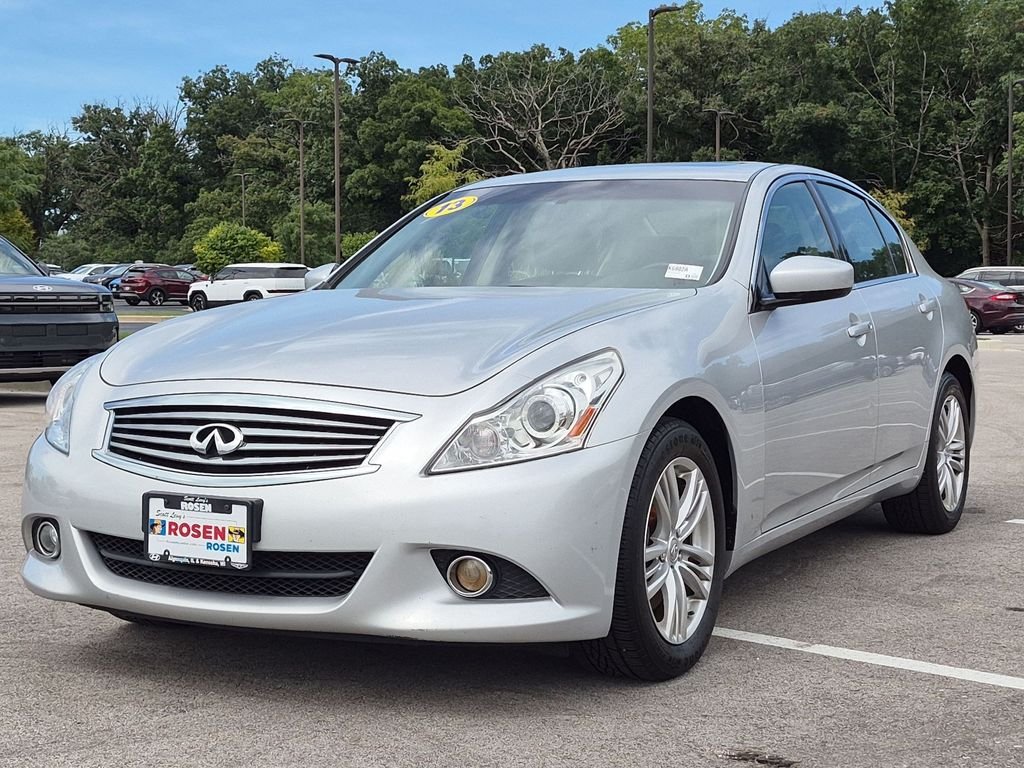 Used 2013 Silver INFINITI X image 3