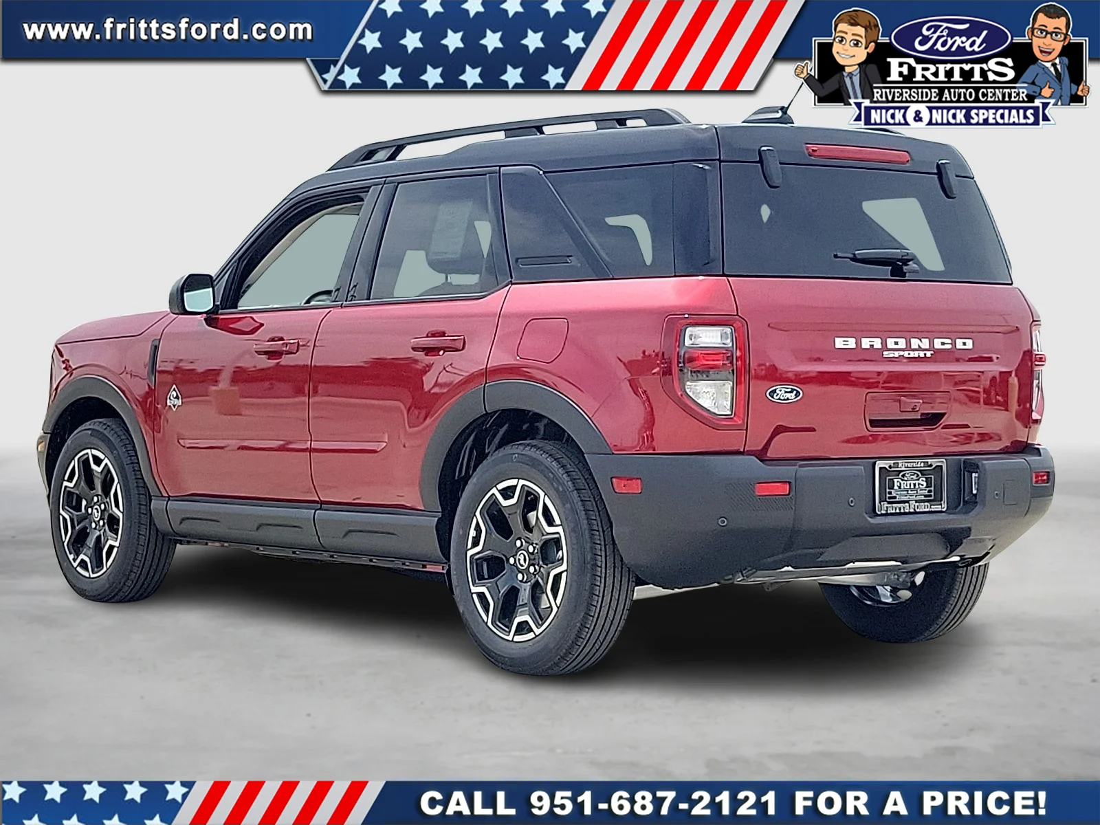 New 2026 Ruby Red Metallic Tinted Clearcoat Ford Outer Banks® image 2