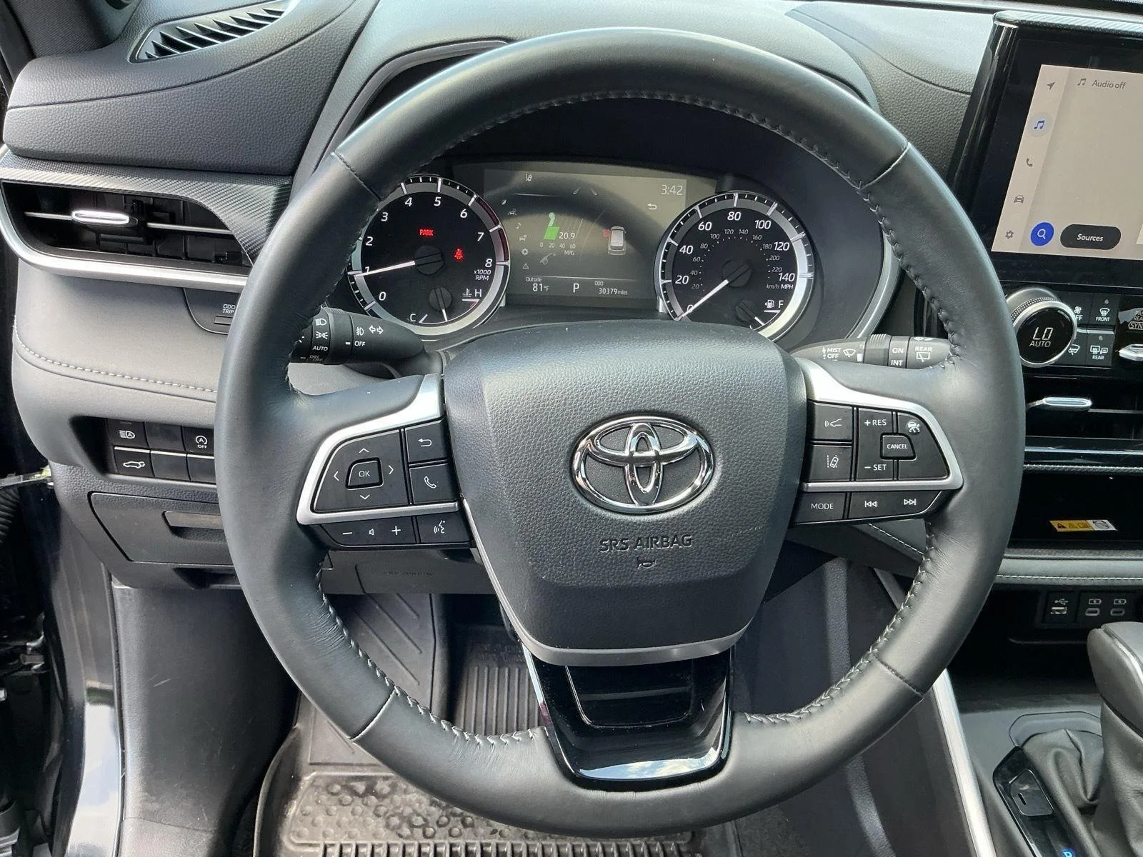 Certified Used 2024 Midnight Black Metallic Toyota XSE image 8