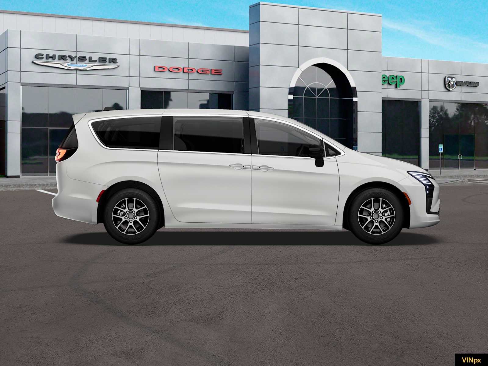 New 2027 Bright White Clear-Coat Exterior Paint Chrysler Select image 9