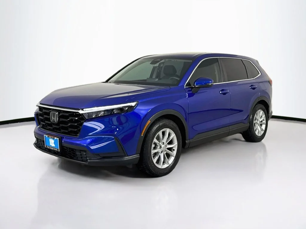 Certified Used 2024 Blue Honda EX image 3