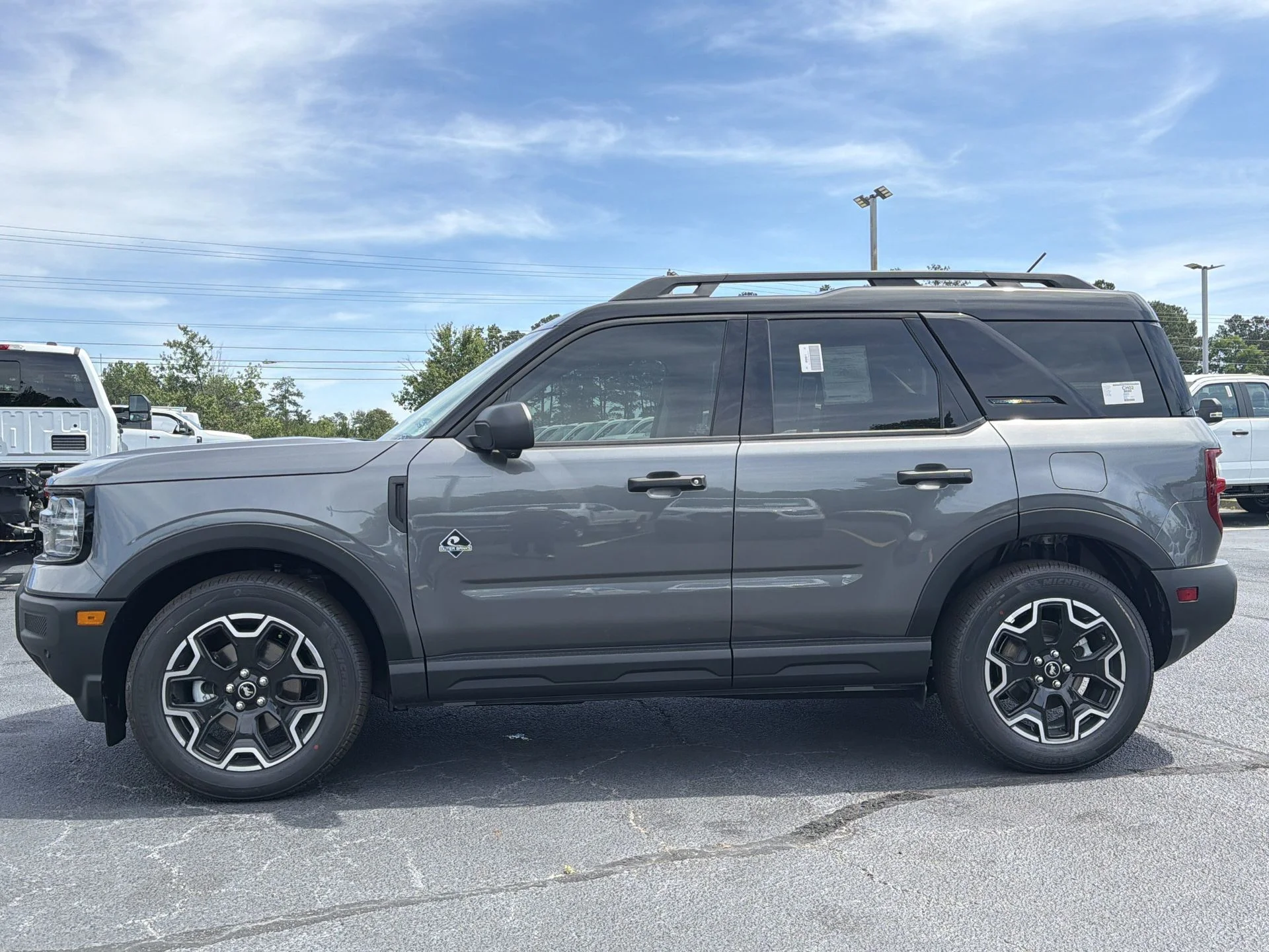 New 2026 Carbonized Gray Metallic Ford Outer Banks® image 28