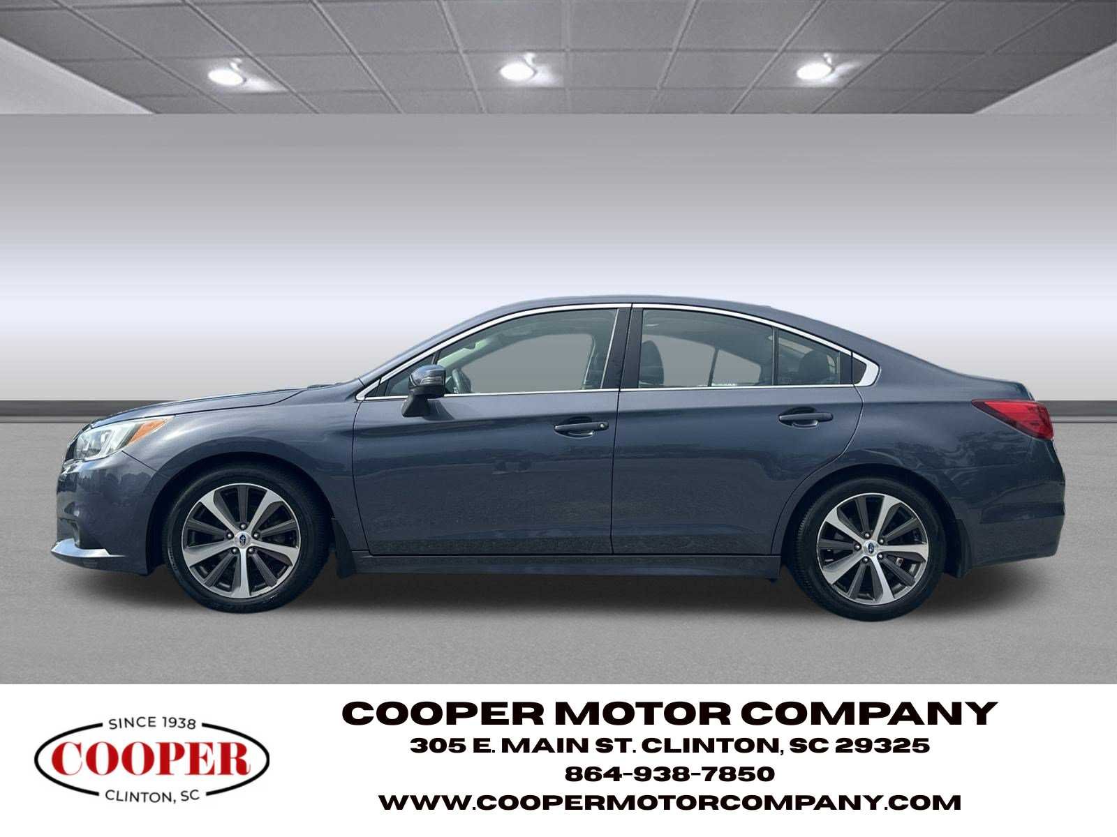 Used 2016 Subaru Legacy 2.5i Limited with VIN 4S3BNBN63G3057594 for sale in Clinton, SC