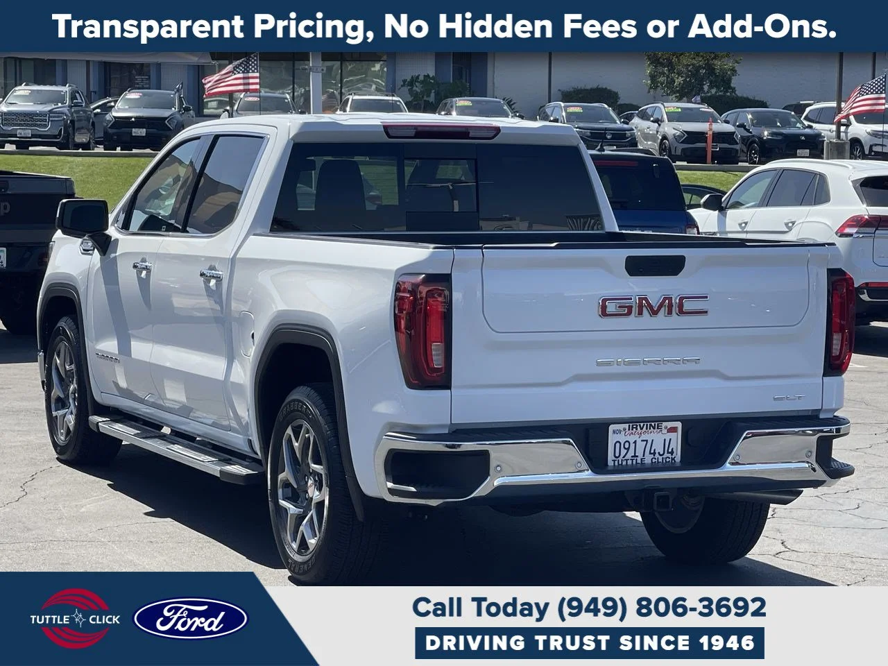 Used 2026 Summit White GMC SLT image 13