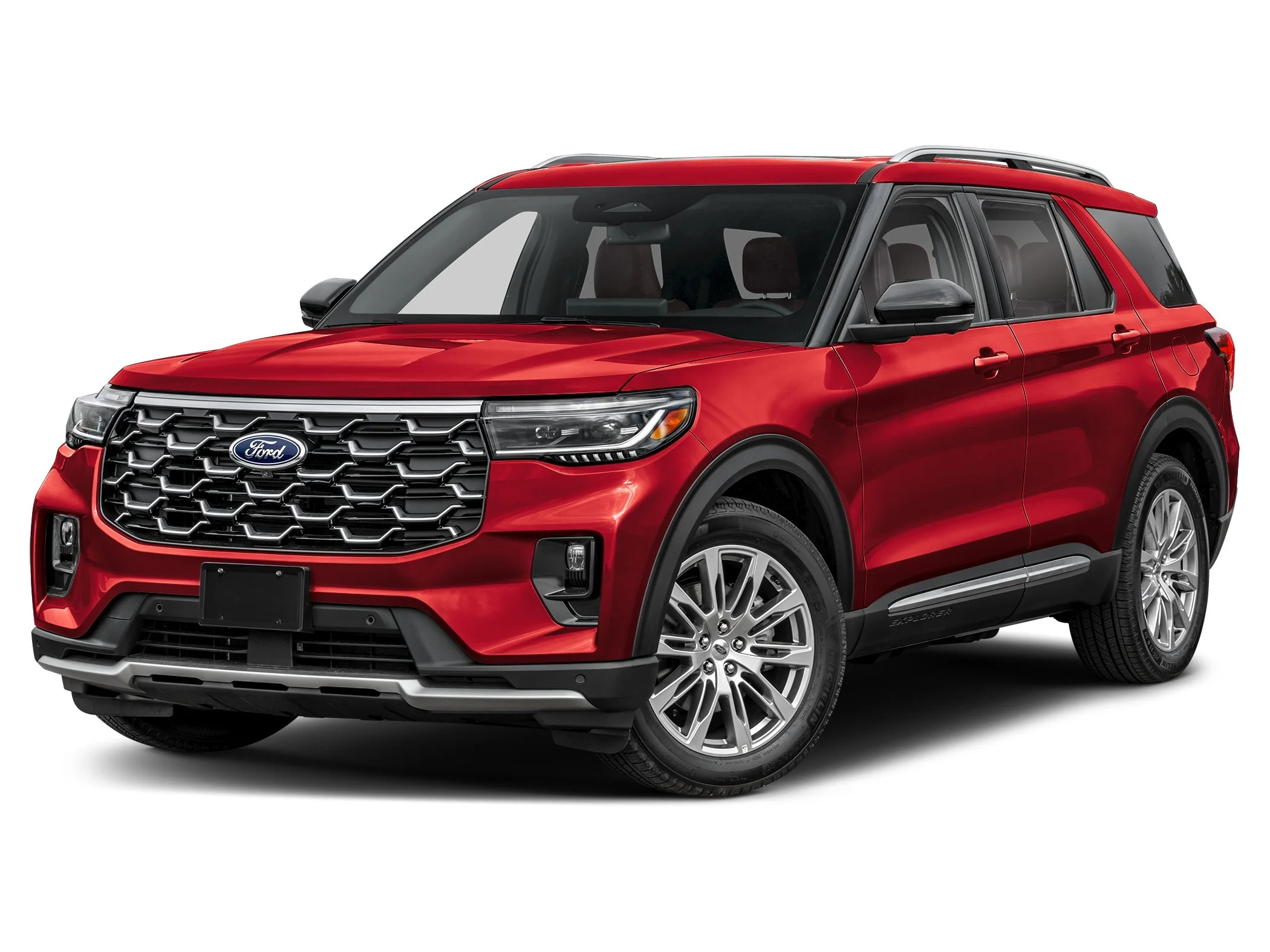 New 2027 Ruby Red Metallic Tinted Clearcoat Ford Platinum image 1