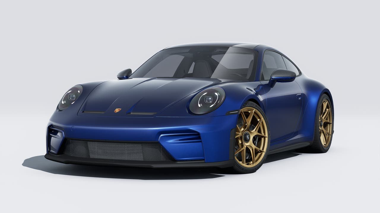 New 2026 GENTIAN BLUE ME Porsche GT3 Coupe w/Touring Package image 1