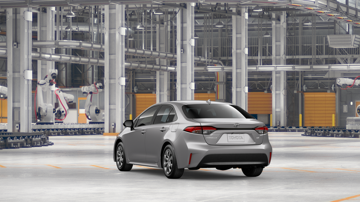New 2026 Classic Silver Metallic Toyota LE image 7