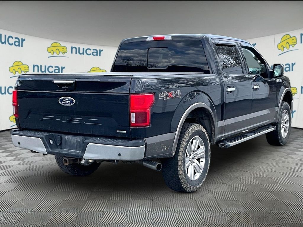 Used 2019 Agate Black Metallic Ford Lariat image 6