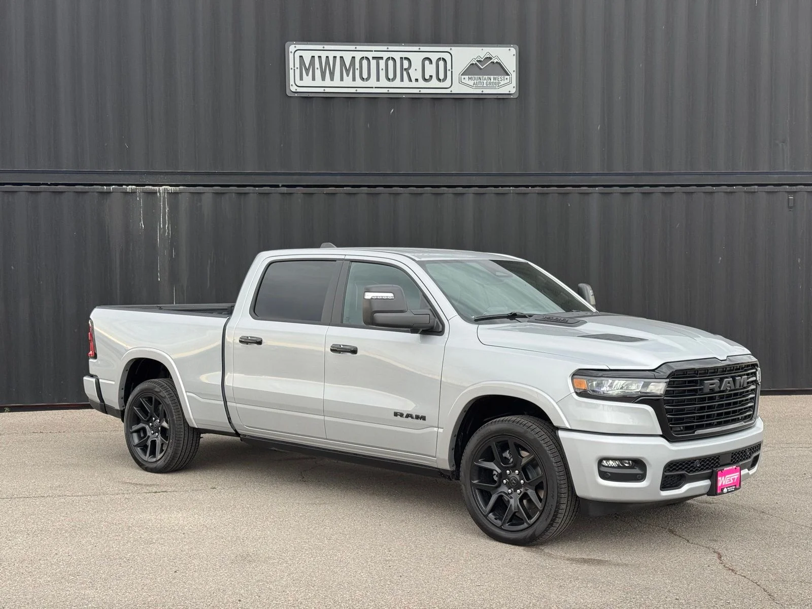 New 2026 Silver Zynith Exterior Paint RAM Laramie image 1