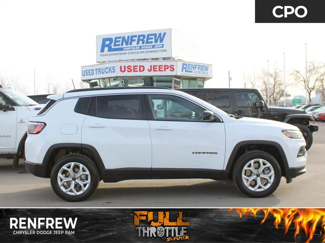 2025 Jeep Compass North * No Accidents | Heated Seats | Apple CarPlay | Remote Start | Forward Collision Warning