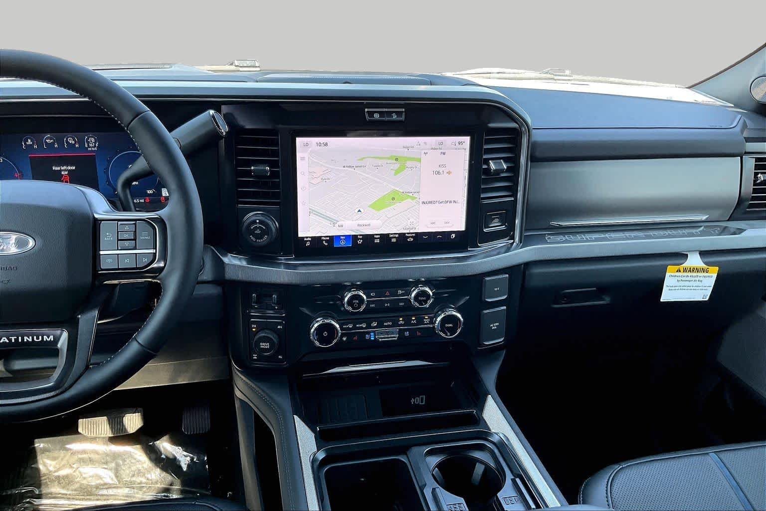 New 2026 Glacier Gray Metallic Tri-Coat Ford F-250® Platinum® image 13