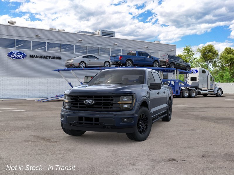 New 2026 Antimatter Blue Metallic Ford XLT image 3