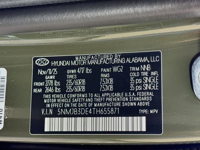 Certified Used 2026 Green Hyundai SEL image 46
