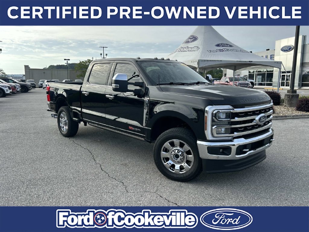 Certified Used 2024 Agate Black Metallic Ford King Ranch image 1