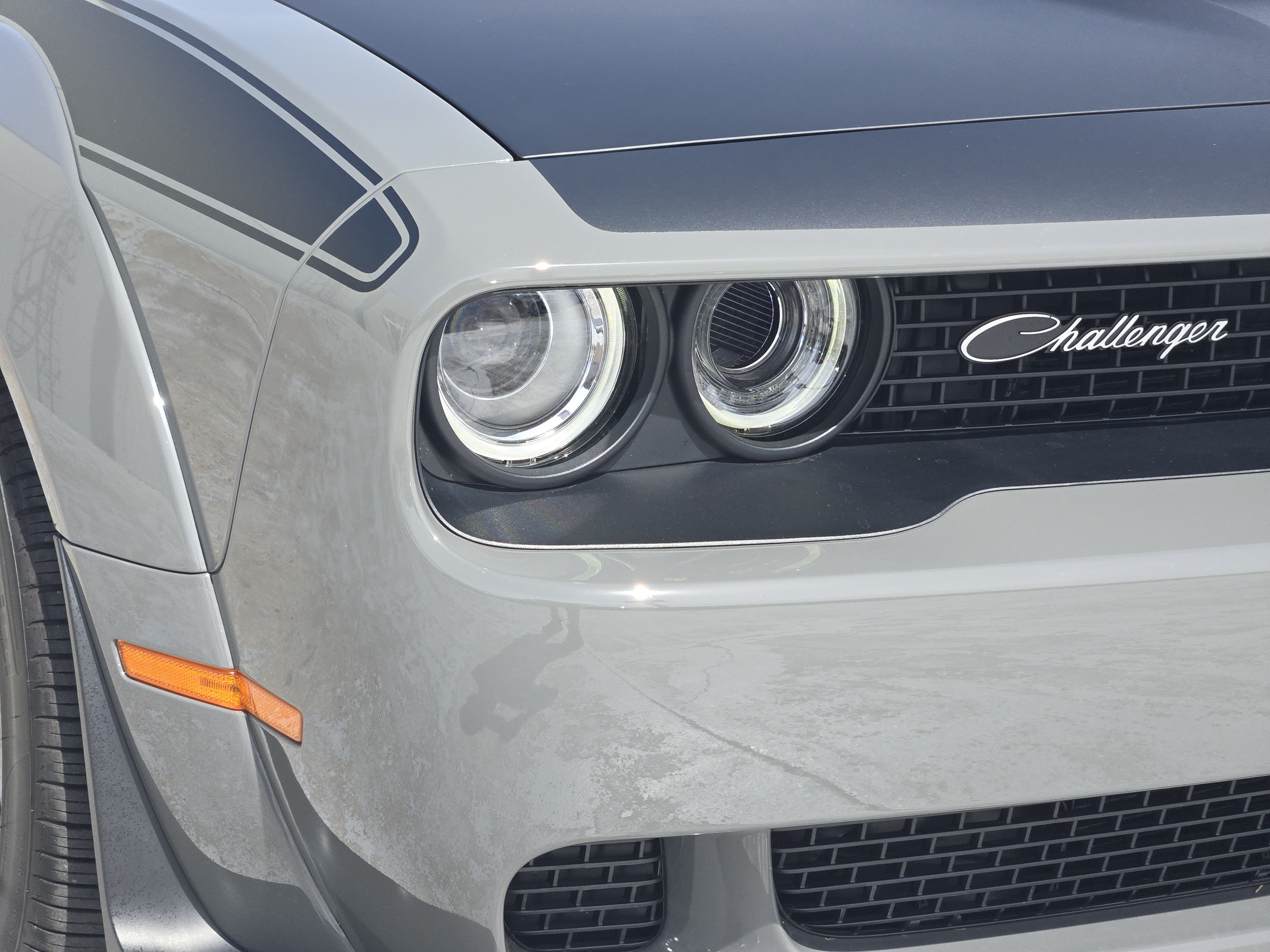 Used 2023 Destroyer Gray Clearcoat Dodge R/T Scat Pack Widebody image 10