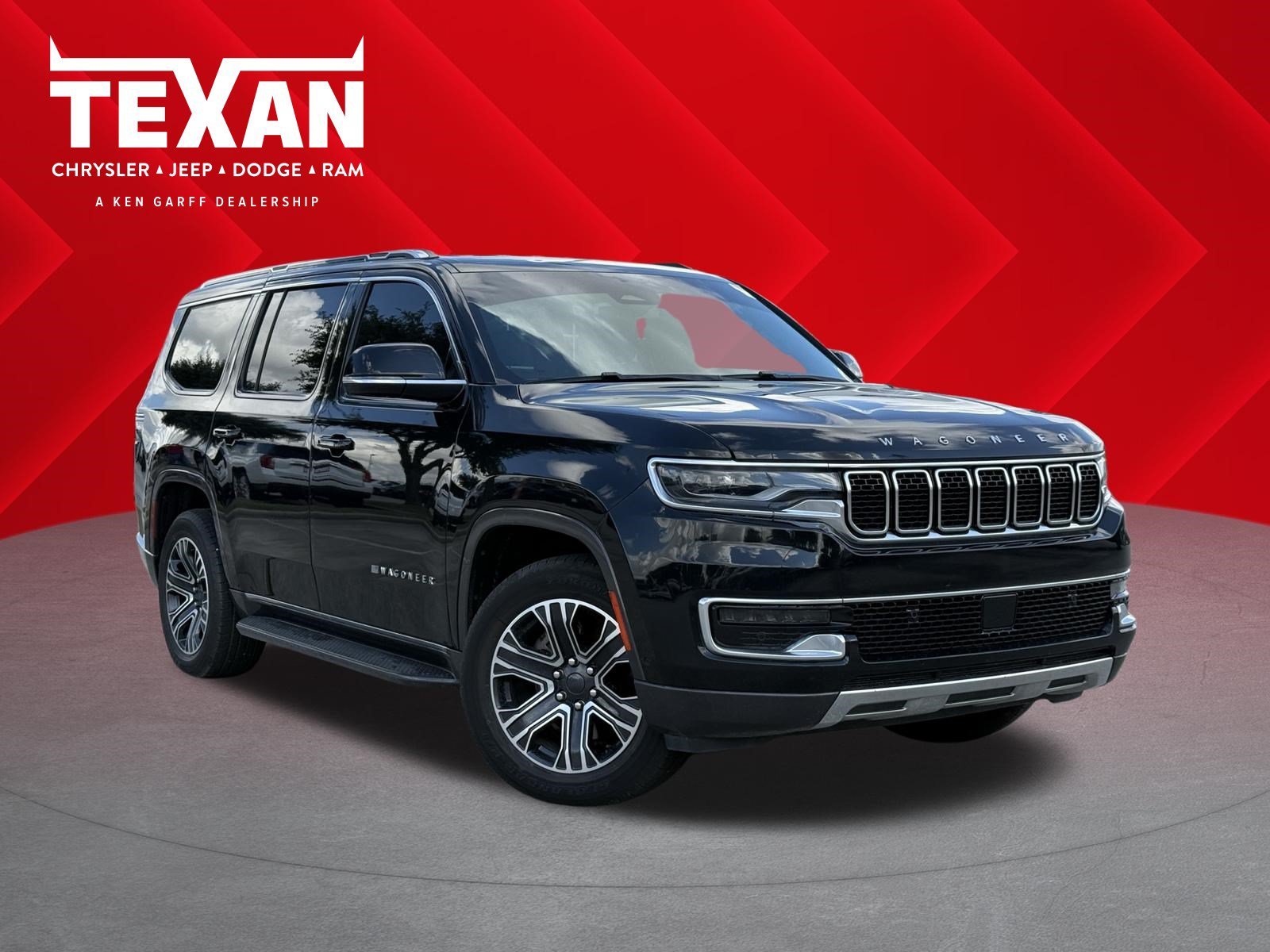 Used 2022 Diamond Black Crystal Pearlcoat Jeep Series III image 1