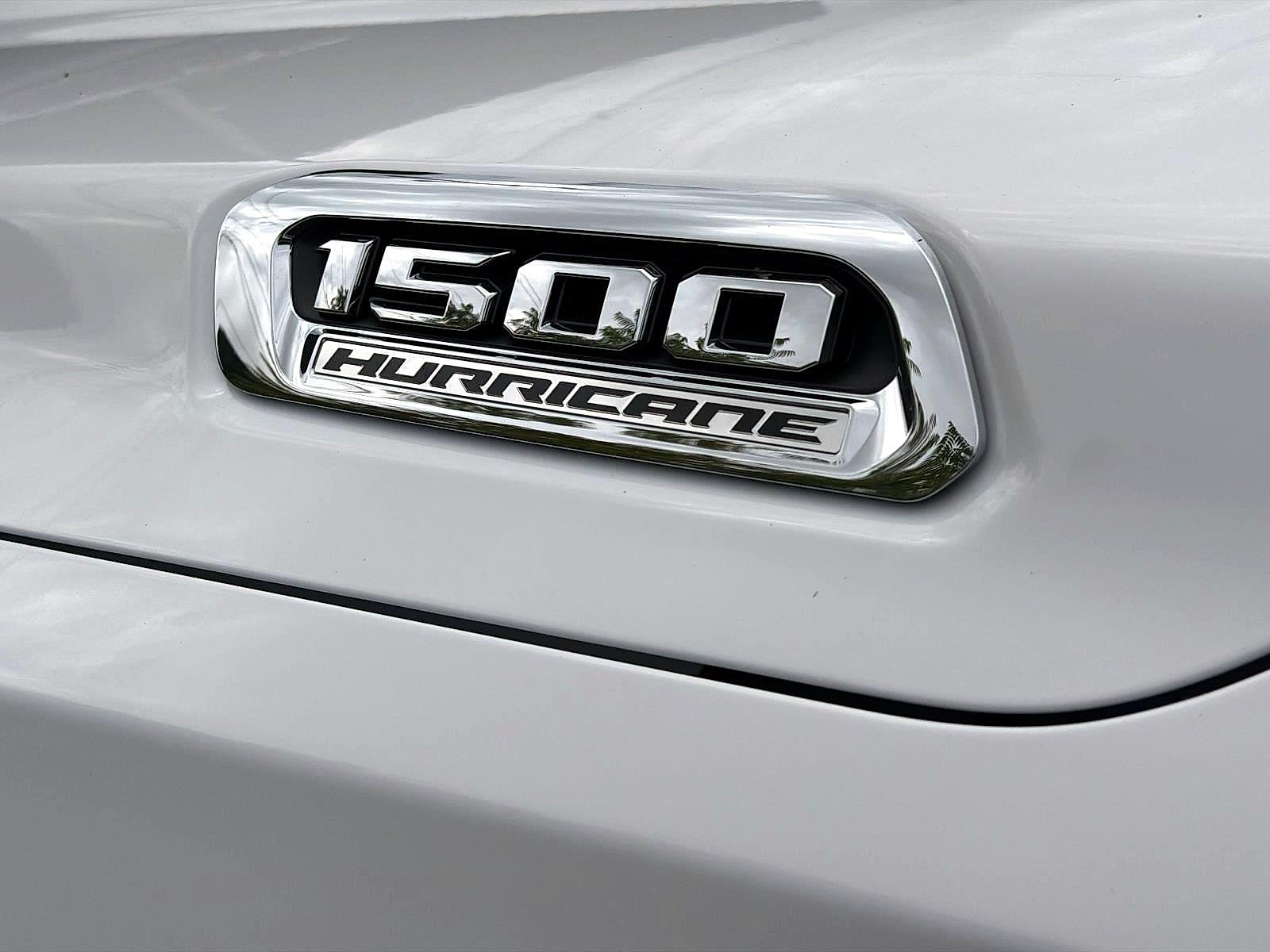 New 2027 Bright White Clear-Coat Exterior Paint RAM Laramie Crew Cab 4x4 5