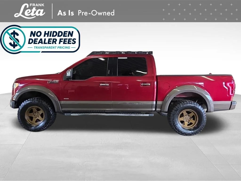 Used 2016 Red Ford Lariat image 3