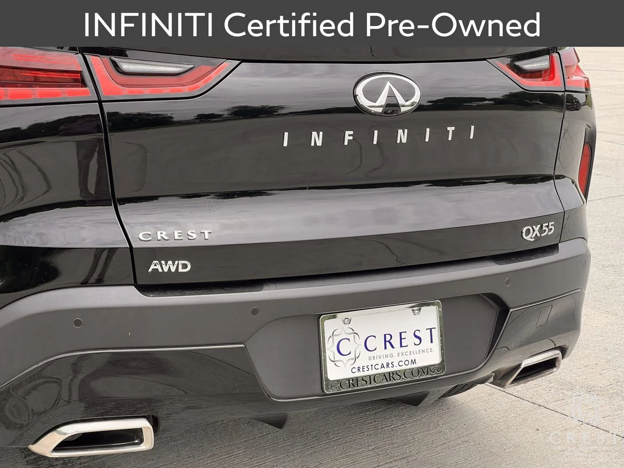 Certified Used 2023 Black Obsidian INFINITI LUXE image 6