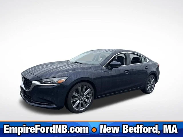 Used 2020 Blue Mazda Grand Touring image 1