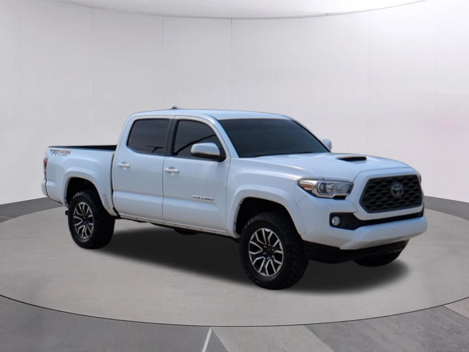 Used 2021 Super White Toyota TRD Sport image 9