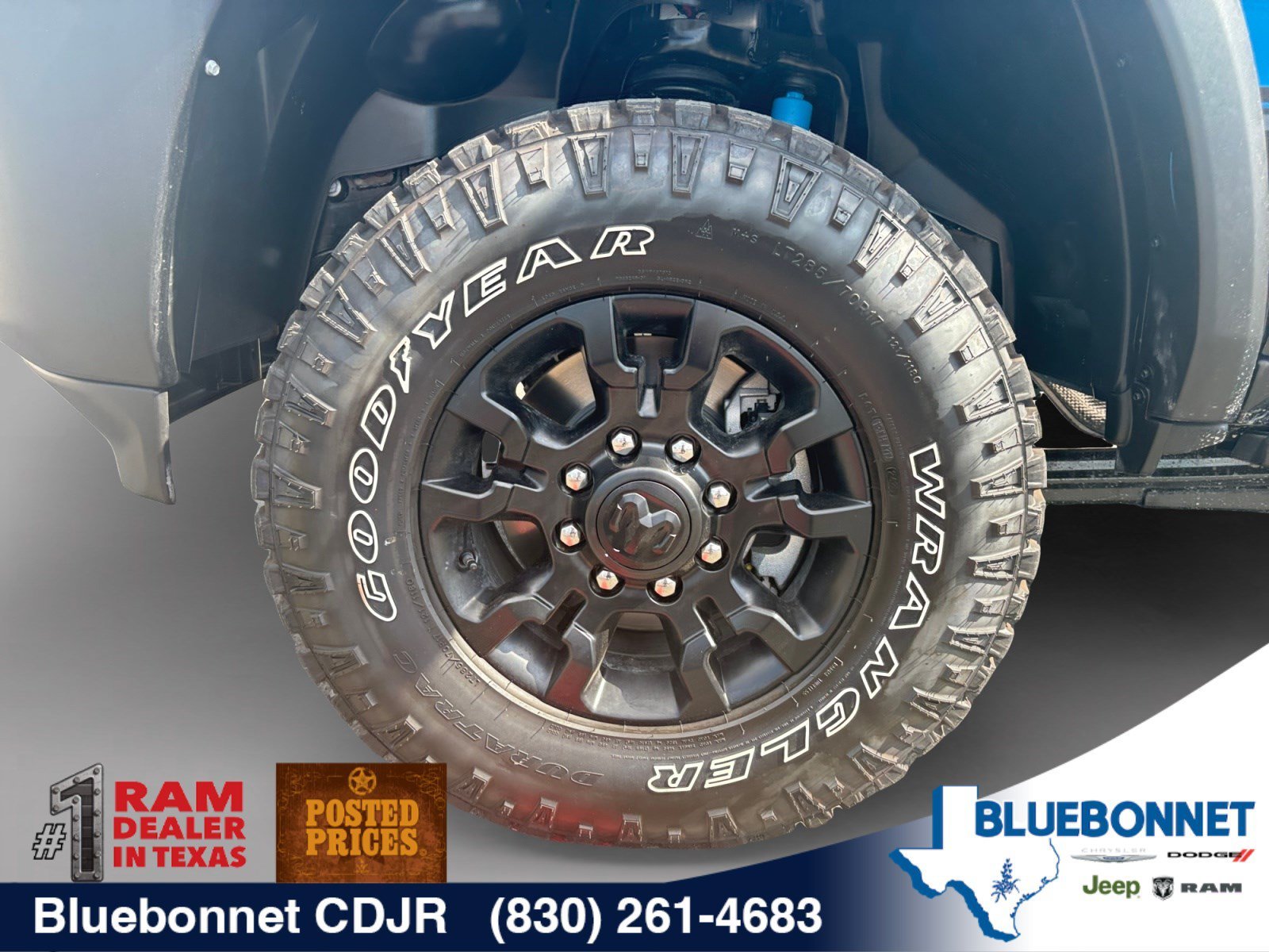 New 2027 Hydro Blue Pearl-Coat Paint RAM Power Wagon Hemi image 9