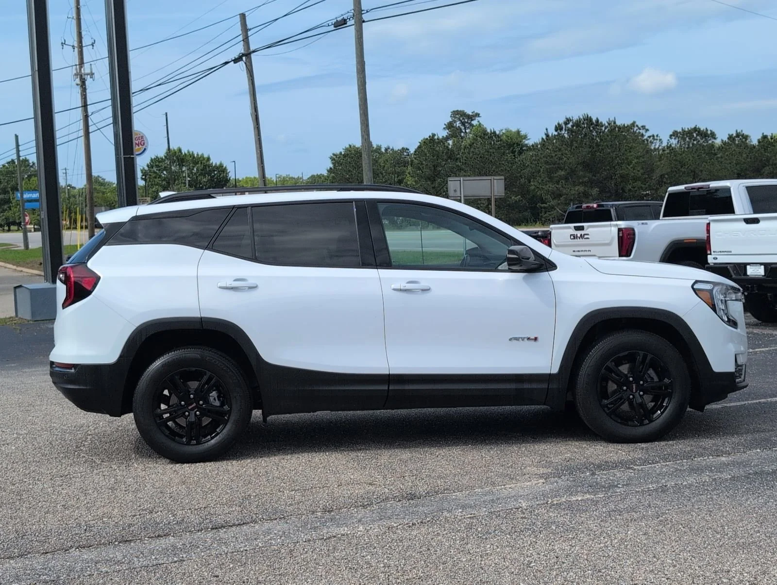 Used 2024 Summit White GMC AT4 image 7